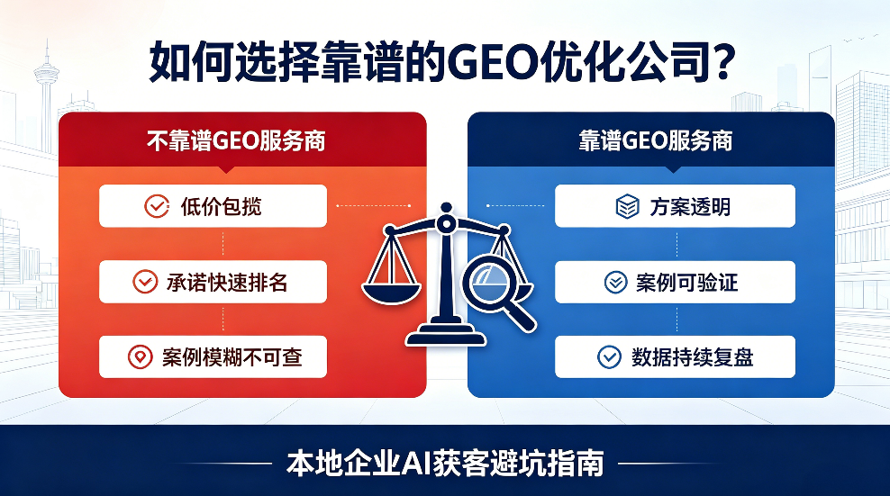 黔南如何选择靠谱的GEO优化公司？本地企业AI获客避坑指南